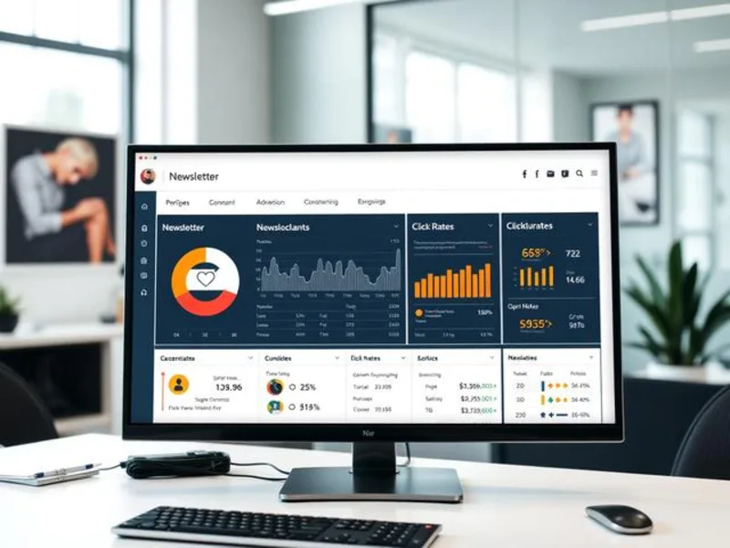 Email marketing automation dashboard for ecommerce with Klaviyo